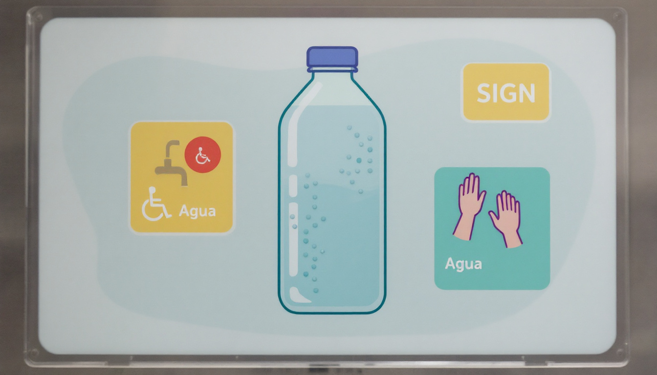 découvrez la signification du pictogramme de la bouteille d'eau dans la signalétique moderne. cette description explore son importance pour la communication visuelle, son rôle dans l'accessibilité et la sensibilisation à l'hydratation, tout en mettant en lumière son utilisation dans divers environnements tels que les espaces publics et les événements.